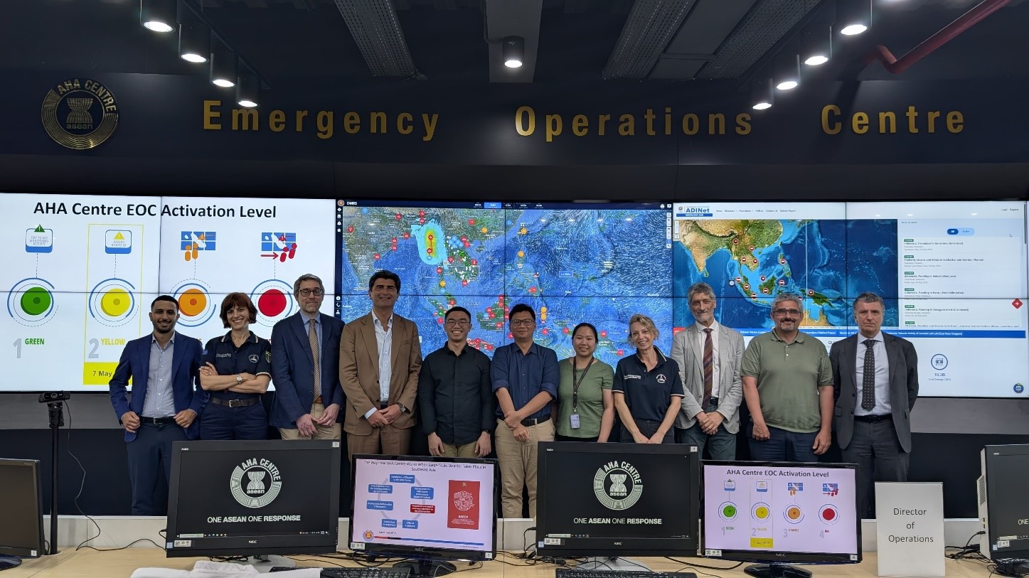 Delegazione congiunta DPC-CI3R presso l’AHA Centre (Giacarta, Indonesia)